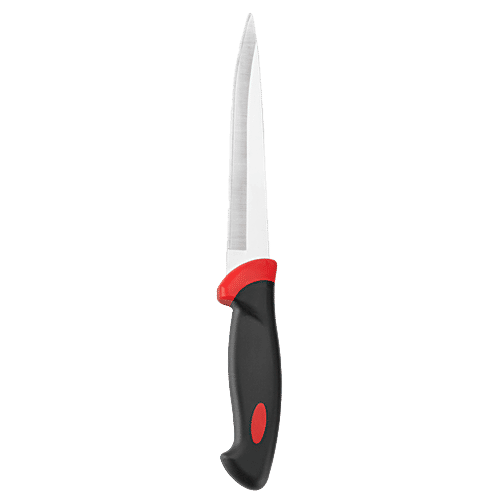 Petals Big Blade Knife Soft Grip - 28 Cm Length, 16 Cm Blade Length, Kitchen Essential For Vegetables & Fruits, 1 pc  