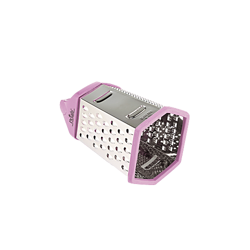 Petals 6 Sided Hex Universal Kitchen Grater Slicer - 20 Cm, Purple, Kitchen Essential, 1 pc  
