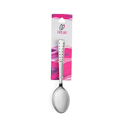 Petals Stainless Steel 16 Cm Master Spoon - Dott, For Stirring & Measuring, 6 pcs  