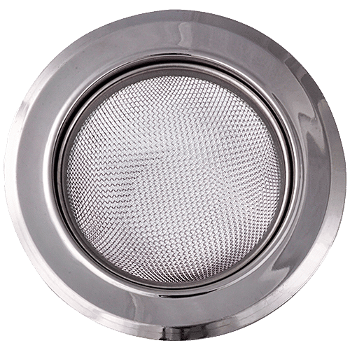 Petals Stainless Steel Sink Drainer/Strainer/Sink Jali/Filter - 11 Cm Diameter, Dishwasher Safe, Durable, 1 pc  