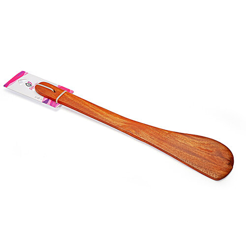 Petals Wooden Spatula One-Sided Nirlep -Dosa Palta/Taveta/Turner/Khurpi - 30 Cm Length, Kitchen Essential, 1 pc  