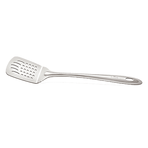 Petals Stainless Steel Cooking/Serving/Spoon/Spatula - Dosa Palta/Taveta/Turner, 31 Cm, Kitchen Essential, 1 pc