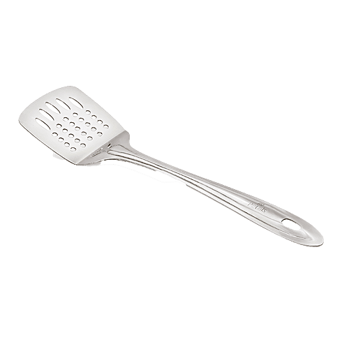 Petals Stainless Steel Cooking/Serving/Spoon/Spatula - Dosa Palta/Taveta/Turner, 31 Cm, Kitchen Essential, 1 pc