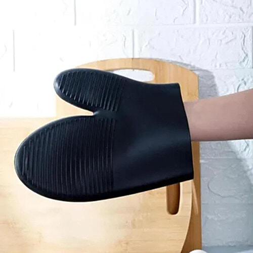 Petals Silicone Heat Resistant Cooking Gloves Mitts For Microwave Oven OTG - Multicolour, 1 pc  