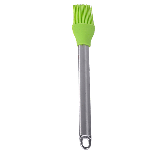 Petals Silicone Pastry/Baking/Cooking Oil Brush - 26 Cm, Colour May Vary, Baking Essential, 1 pc  