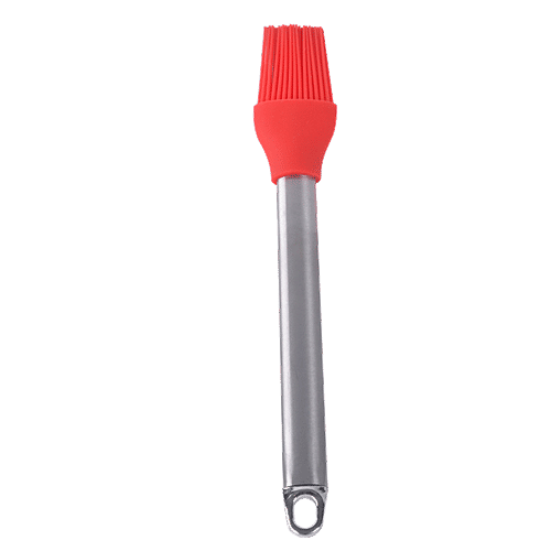 Petals Silicone Pastry/Baking/Cooking Oil Brush - 26 Cm, Colour May Vary, Baking Essential, 1 pc  