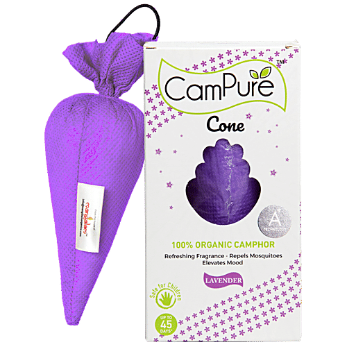 Buy Campure Air Freshener Cone Lavender & Camphor, Refreshing