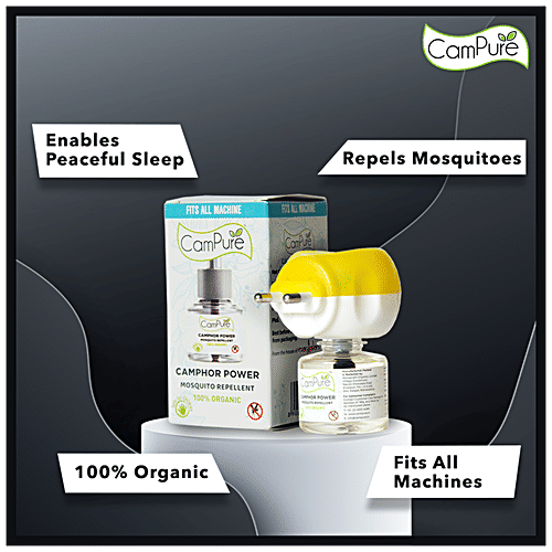 Buy Campure Mosquito Repellent Refill Camphor Power, Organic, Safe