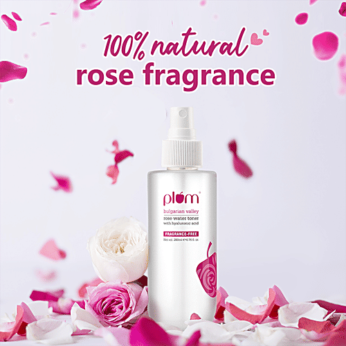 Buy Plum Bulgarian Valley Rose Water Toner With Hyaluronic Acid