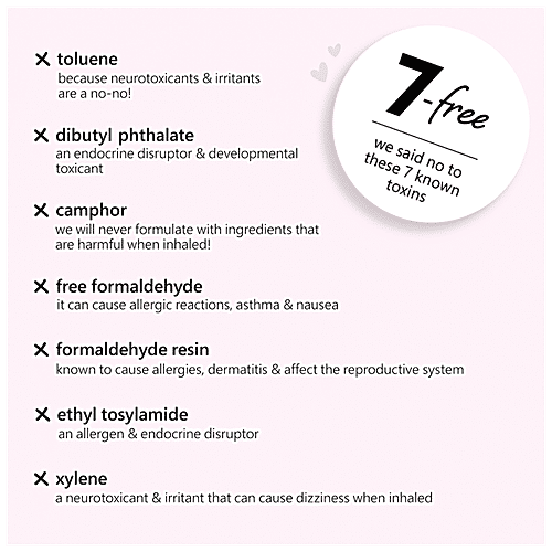 Plum Colour Affair Nail Polish - For High Shine & Plump Finish, 11 ml On The Mauve - 127