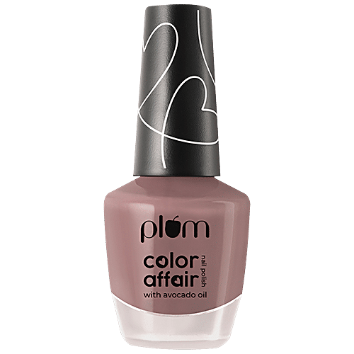 Plum Color Affair Nail Polish - For High Shine & Plump Finish, 11 ml Lilac Dawn - 132 