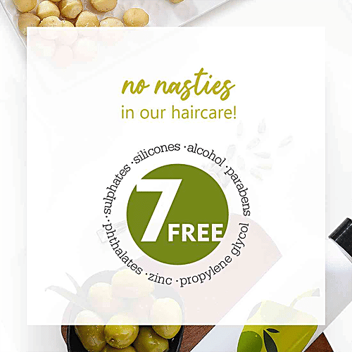 Plum Olive & Macadamia Rich Nourish Conditioner - For Smooth & Shiny Hair, 200 ml  