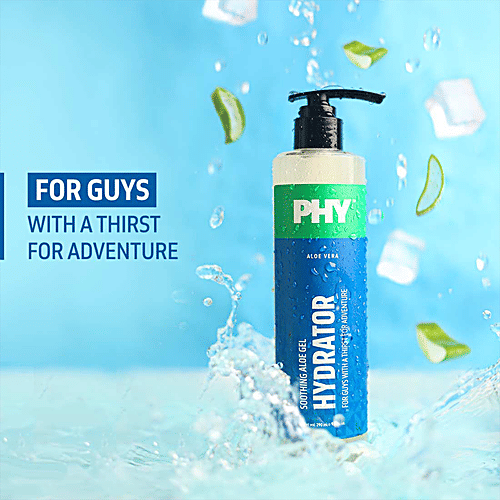 Phy Aloe Vera Gel Hydrator - Vegan, Cruelty-Free, Soothes & Calms The Skin, 290 ml  