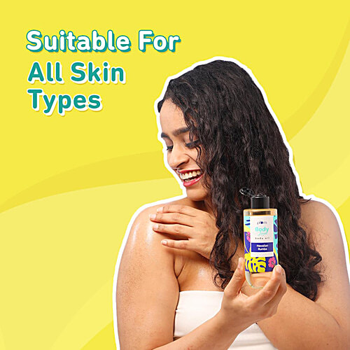 Plum BodyLovin' Hawaiian Rumba Body Oil - Non-Greasy Formula, Vegan, Cruelty-Free, 200 ml