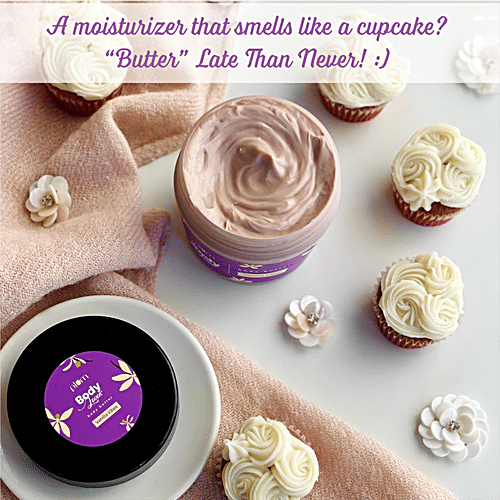 Plum BodyLovin' Vanilla Vibes Body Butter - With Brazil Nut Oil, Vegan, Cruelty-Free, 200 g