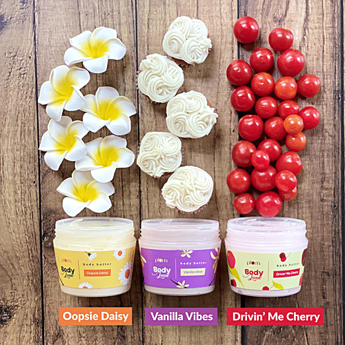 Plum BodyLovin' Vanilla Vibes Body Butter - With Brazil Nut Oil, Vegan, Cruelty-Free, 200 g