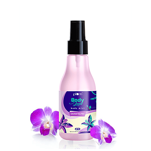 Plum BodyLovin’ Orchid You Not Body Mist - Infused With Aloe Vera, Vegan, Cruelty-Free, 150 ml