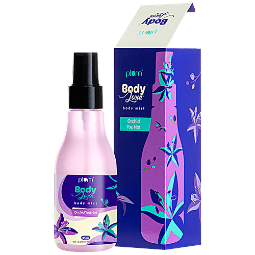 Plum BodyLovin’ Orchid You Not Body Mist - Infused With Aloe Vera, Vegan, Cruelty-Free, 150 ml