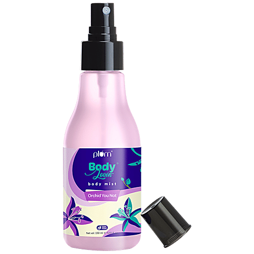 Plum BodyLovin’ Orchid You Not Body Mist - Infused With Aloe Vera, Vegan, Cruelty-Free, 150 ml