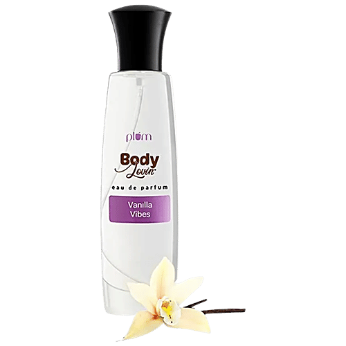 Plum BodyLovin' Eau De Parfum - Vanilla Vibes, Long Lasting Fragrance, 50 ml  