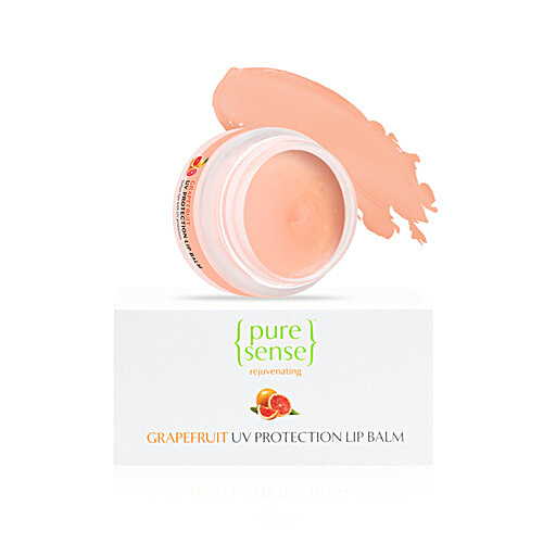 Buy PureSense Grapefruit UV Protection Lip Balm For Dry, Chapped Lips