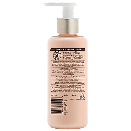 Coco Soul Hair & Scalp Conditioner - With Virgin Coconut Oil, For Frizz Free, Strong & Silky Hair, 200 ml  