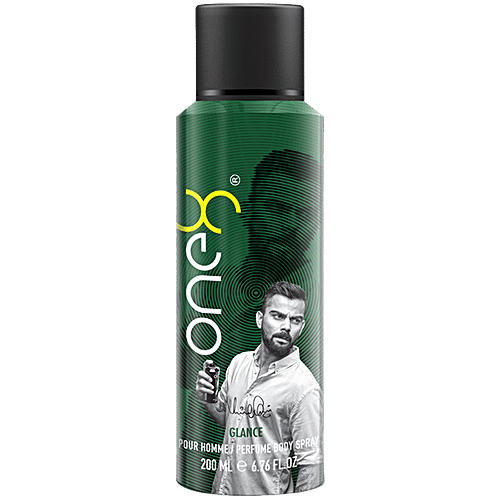 One8 By Virat Kohli Perfume Body Spray - Glance, Long-Lasting Fragrance, Deodorant For Men, 200 ml  