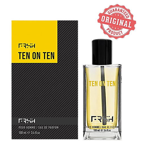 FRSH By Salman Khan - Eau De Parfum, Ten on Ten, Long Lasting Fragrance, 100 ml