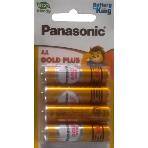 Buy Panasonic Gold Plus Zinc Carbon Battery - R6NDG, AA, 1.5 V Online at  Best Price of Rs 65.8 - bigbasket