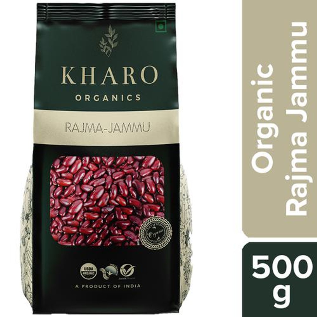 Buy Kharo Organics Rajma Jammu/Kidney Beans Rich In Protein Online at