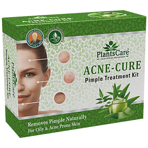 Buy Plants Care Acne Cure Pimple Treatment Kit Helps To Clear Pores