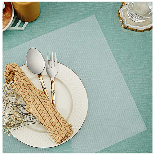 Kuber Industries PVC Refrigerator/Fridge Drawer Mat Set - CTKTC032292, Easy To Clean, Durable, White, Standard, 6 pcs  