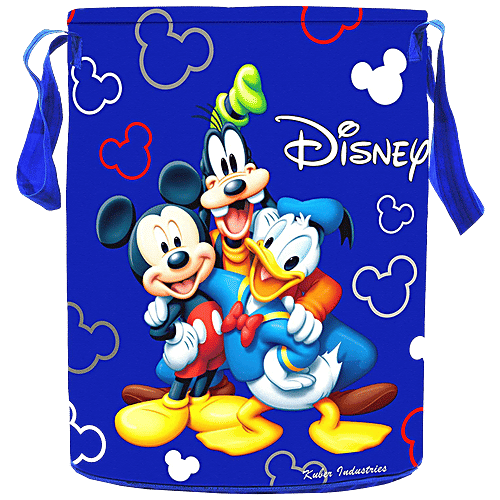 Buy Kuber Industries Disney Printed Canvas Laundry Bag CTKTC045421