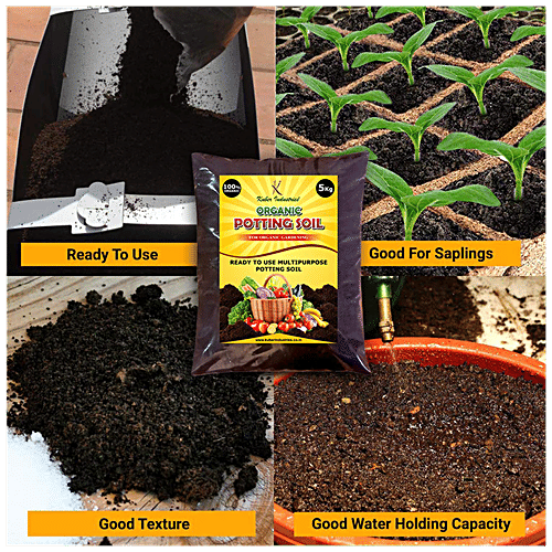 Buy Kuber Industries Earth Magic Organic Potting Soil KUBMART15003