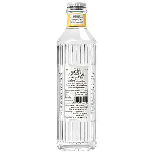 Sepoy & Co. Indian Tonic Water -  Natural Quinine, Balanced Botanical Mixer, Low Calories, 200 ml  