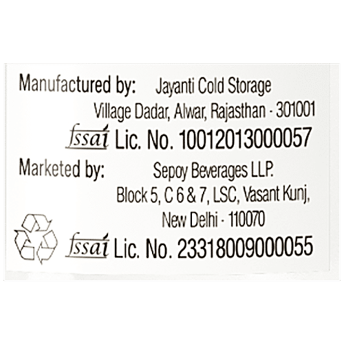 Sepoy & Co. Indian Tonic Water -  Natural Quinine, Balanced Botanical Mixer, Low Calories, 200 ml  