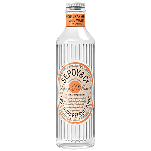 Buy Sepoy & Co. Spiced Grapefruit Tonic Water Natural Quinine