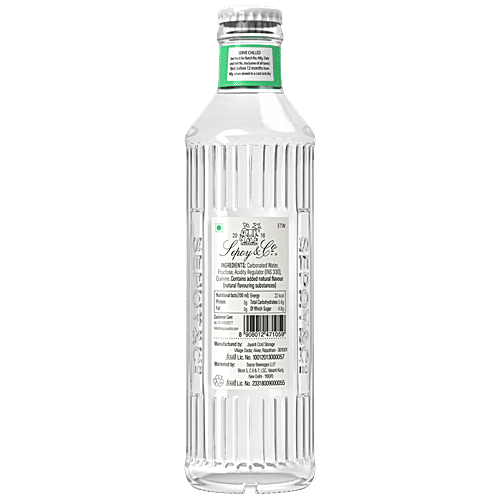 Sepoy & Co. Elderflower Tonic Water With Natural Quinine, 200 ml Bottle Balanced Botanical Mixer, Low Calories