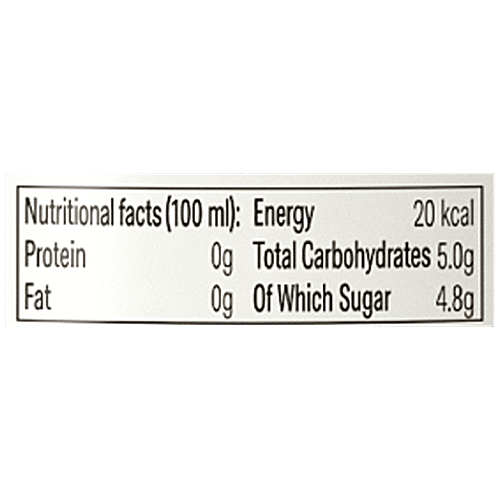 Sepoy & Co. Tropical Lemonade With Natural Fruit - Balanced Botanical Mixer, Low Calories, 200 ml  