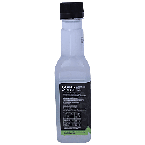 Buy GOOD & MOORE Mint Mojito Flavoured Syrup Sugar Free, Low Calories, Great For Frozen