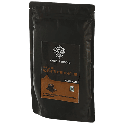 Good & Moore Low-Calorie Gourmet Silky Milk Chocolate Mix, 500 g  Instant Powdered Drink