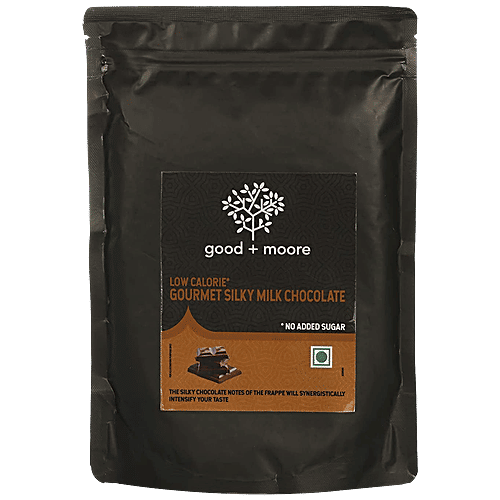 Good & Moore Low-Calorie Gourmet Silky Milk Chocolate Mix, 500 g  Instant Powdered Drink