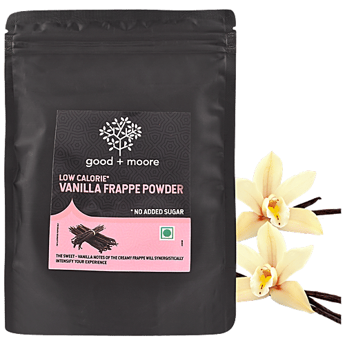Buy GOOD+MOORE LowCalorie Vanilla Frappe Instant Powdered Coffee