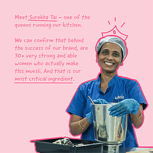 The Whole Truth - No Added Sugar Breakfast Muesli Super Saver Pack - 5 Grain Muesli, 750 g  