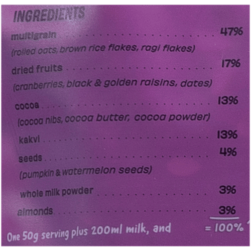 The Whole Truth Choco Fruit Crunch Muesli, 350 g