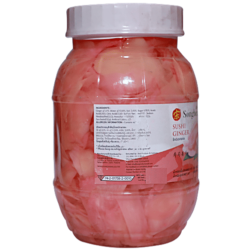 SONGHENG Sushi Ginger Pink - Adds Flavour, 1.8 kg  