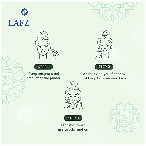 LAFZ Refreshing Cucumber Primer - Smoothens, Hydrates & Refreshes Skin, Non-sticky, For Premium Matte Finish, 30 ml  