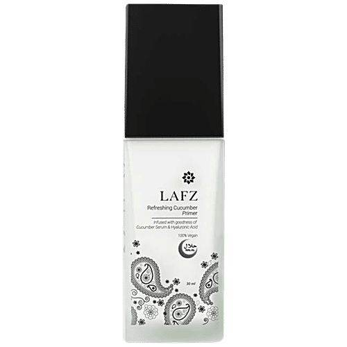 LAFZ Refreshing Cucumber Primer - Smoothens, Hydrates & Refreshes Skin, Non-sticky, For Premium Matte Finish, 30 ml  