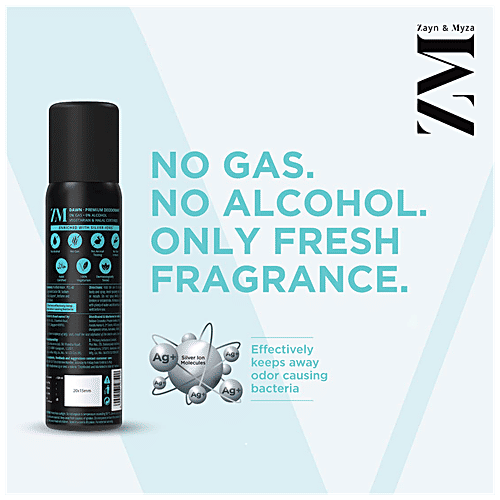 ZM Zayn & Myza Dawn No Alcohol Body Spray - For Men, Long Lasting Fragrance, 120 ml  