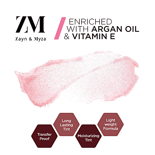 ZM Zayn & Myza My Hue pH Lip Tint - Light-Weight Formula, Transfer-Proof, 3.2 g Glossy Finish 